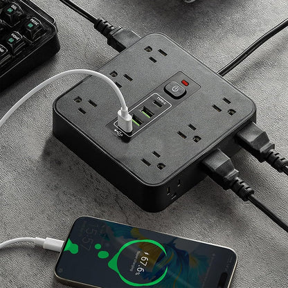 16-in-1 Power Strip Surge Protector