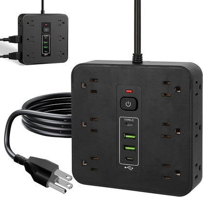 16-in-1 Power Strip Surge Protector