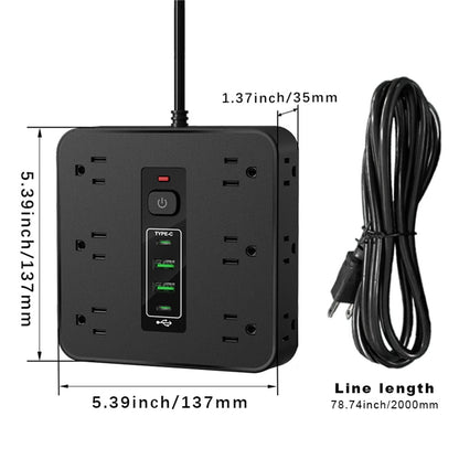 16-in-1 Power Strip Surge Protector