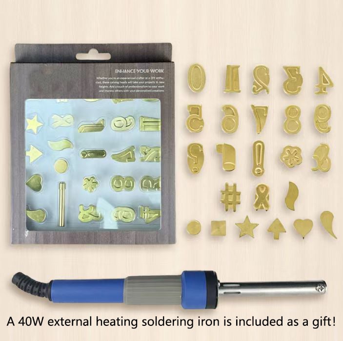 Burning Branding Iron Set  🔥