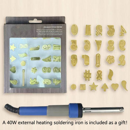 Burning Branding Iron Set  🔥