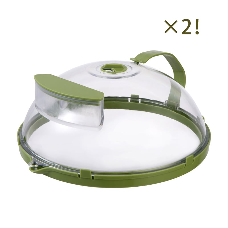 🍽️ Microwave Splatter Cover for Food