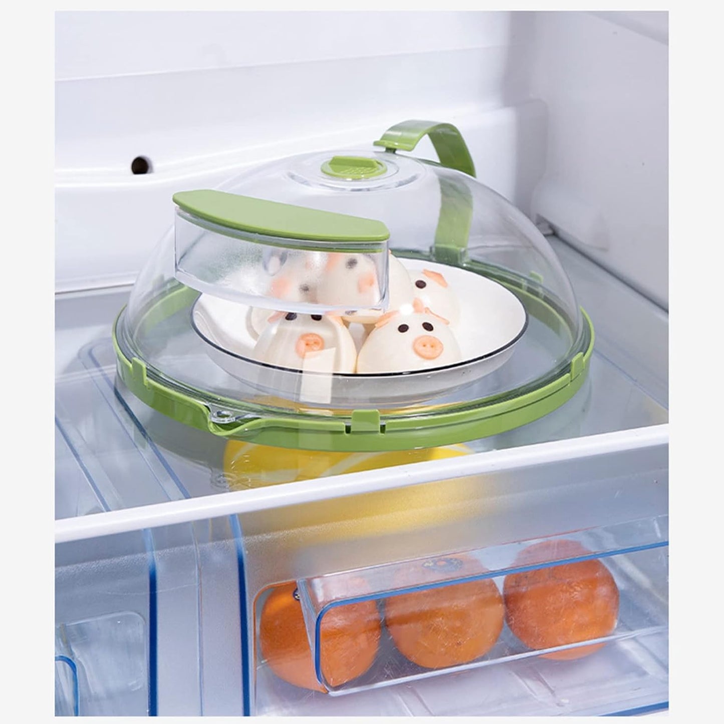 🍽️ Microwave Splatter Cover for Food