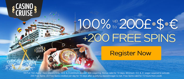 Casino Cruise Welcome offer