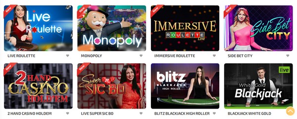 Boaboa Live Casino