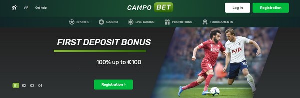 Campobet sportsbook bonus