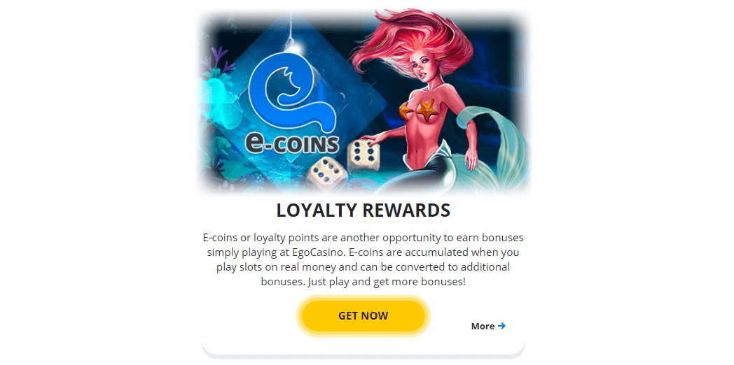 Ego Casino Other promotional offers fourth page