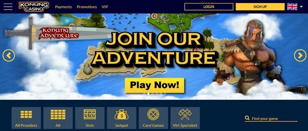 Konung Casino Welcome Bonus