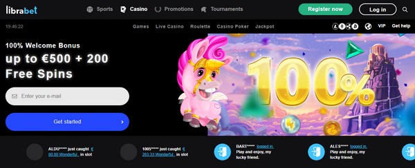 Librabet Sport and Casino Bonus