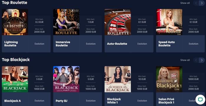 Live.Casino Games