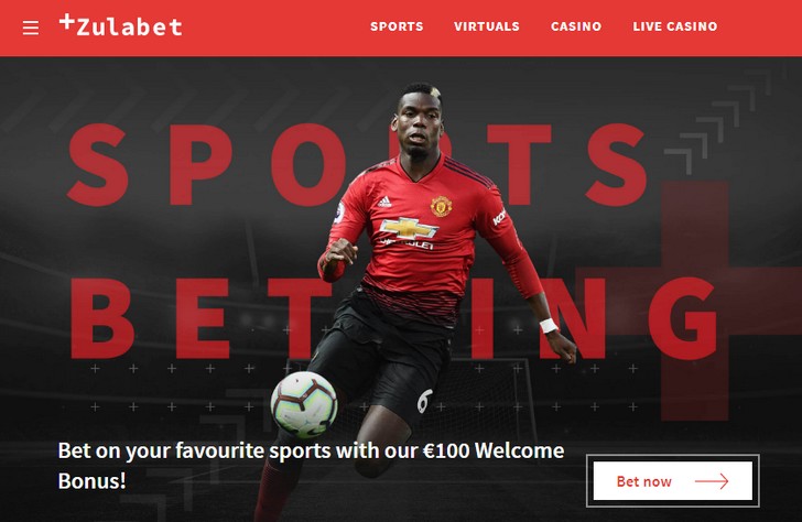 Zulabet Sportsbook welcome bonus